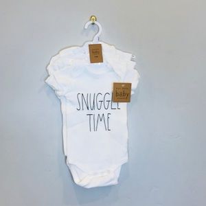 RAE DUNN Snuggle Time Onsie 3-Set Bundle